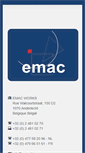 Mobile Screenshot of emac.be
